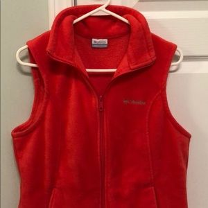 Orange/Red Columbia Vest